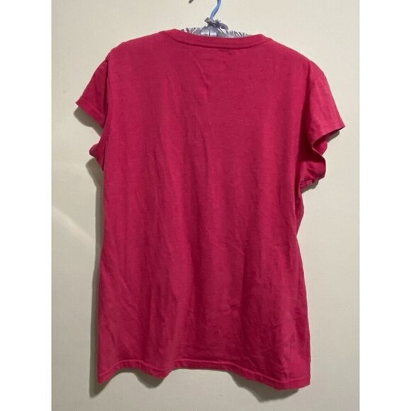 Adidas Women's Tee Size L in Bright Pink - Picture 5 of 5